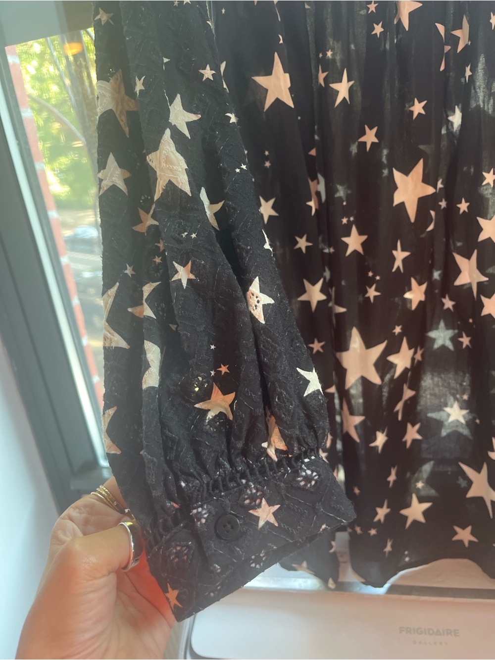 FARM Rio Stardust Mini Dress with White Star Print - Picture 6 of 8